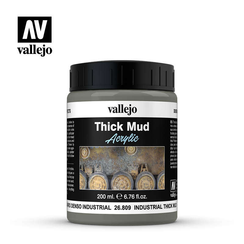 Vallejo Diorama Effects - Industrial Thick Mud - 200ml - 26809
