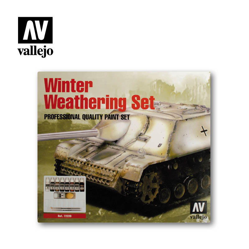 Vallejo Weathering Effects - Winter Weathering Set - 72220