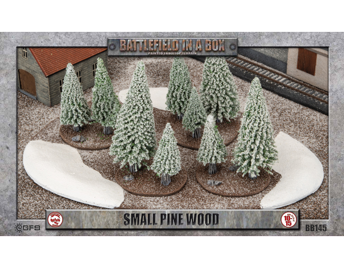 Small Pine Wood (Winter) x1 - BB145