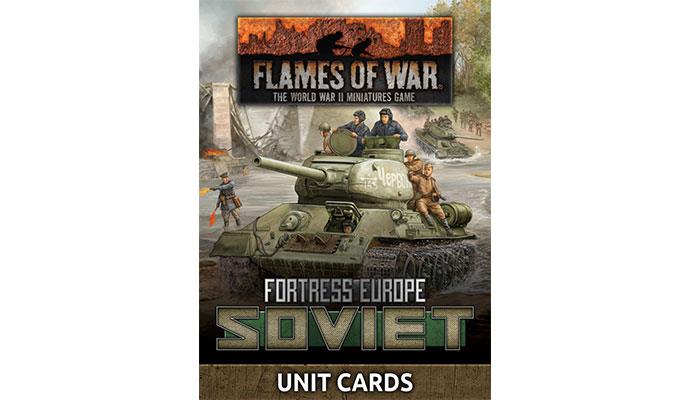 WW2 - Fortress Europe - Soviet Unit Cards - FW261S