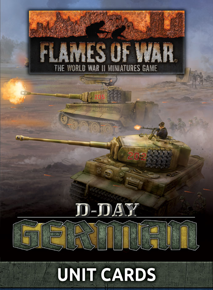 WW2 - D-Day: German Unit Cards - FW263U