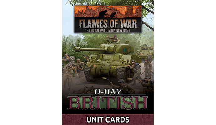 WW2 - D-Day - British Unit Cards - FW264U