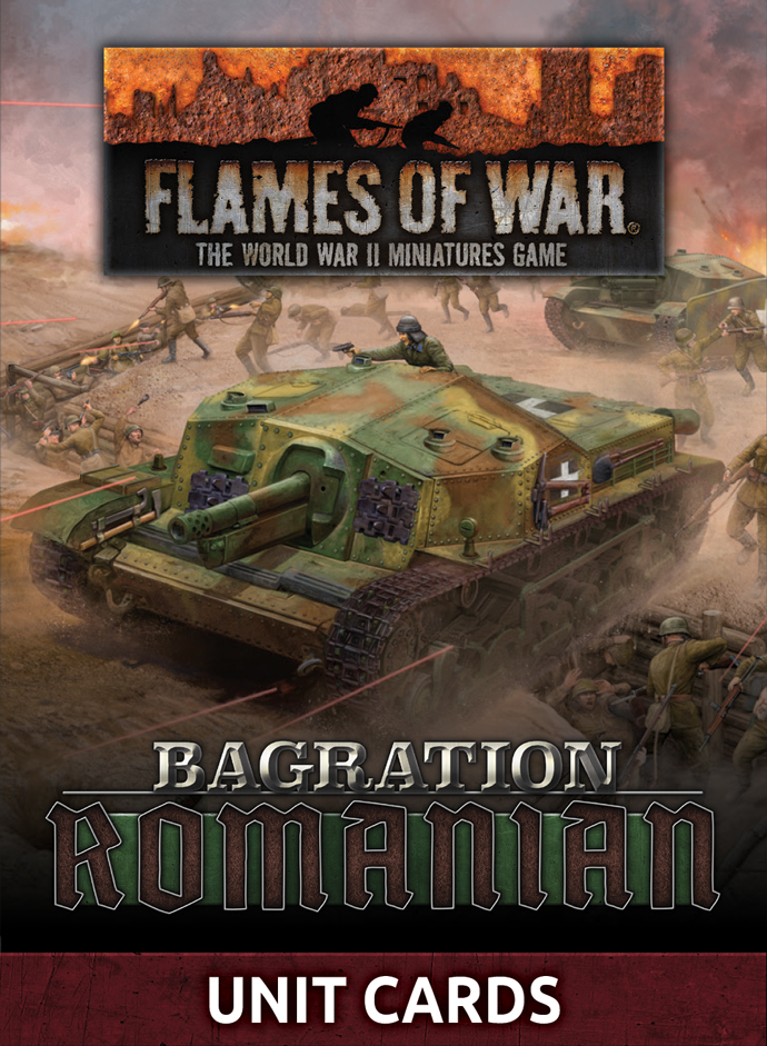 WW2 - Bagration: Romanian Unit Cards - FW269RU