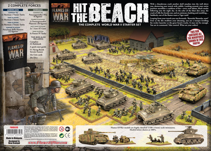 WW2 - Hit the Beach Army Set (FWBX09)