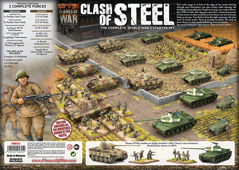 WW2 - Clash of Steel Starter Set - LW USSR v Germany (FWBX15)