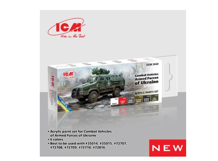 WW3 - Armed Forces of Ukraine Combat Vehicles - ICM03040