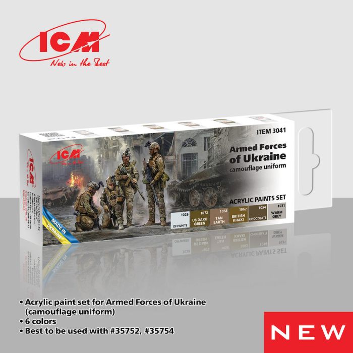 WW3 - Armed Forces of Ukraine Camouflage Uniform - ICM03041