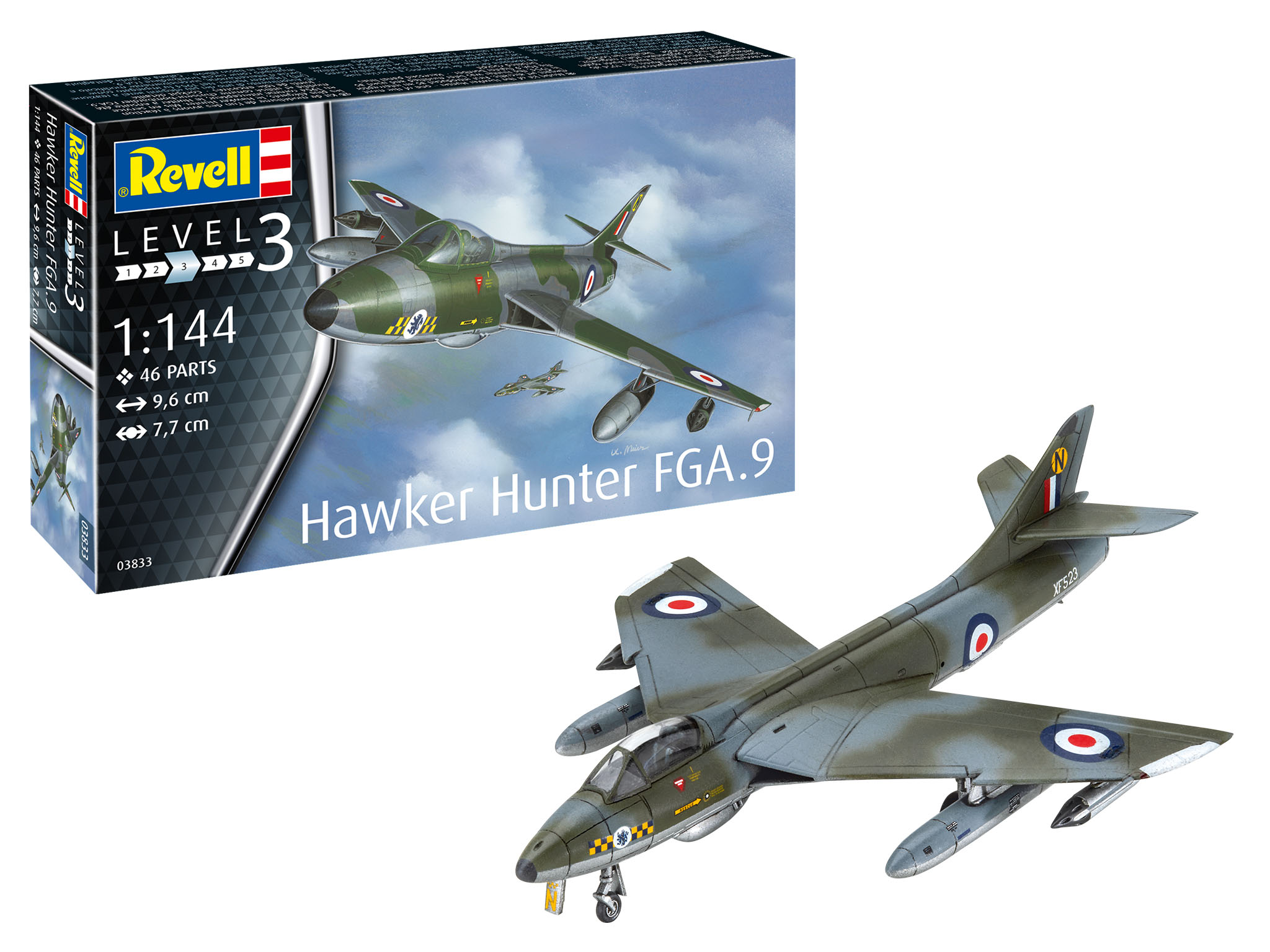 WW3 - Revell - 1:144 - Hawker Hunter FGA9 - RV03833