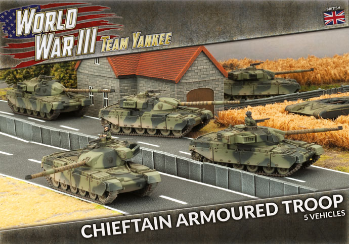 WW3 - Chieftan Armoured Troop (Plastic) - TBBX01
