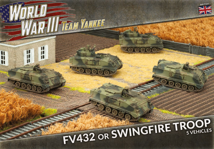 WW3 - FV432 or Swingfire Troop (Plastic) - TBBX02