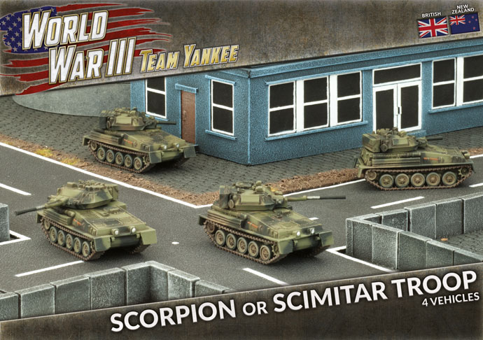 WW3 - Scorpion or Scimitar Troop (Plastic) - TBBX03