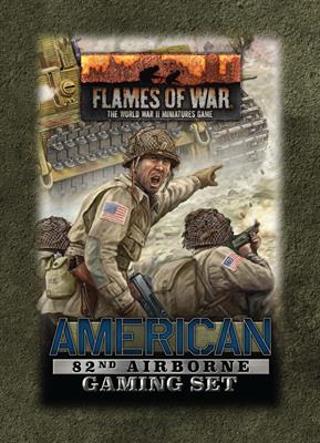 WW2 - American 82nd Airborne Tin (x20 Tokens, x2 Objectives, x16 Dice) - TD040