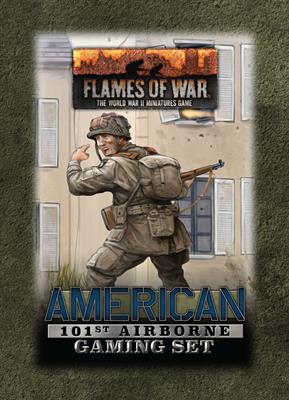 WW2 - American 101st Airborne Tin (x20 Tokens, x2 Objectives, x16 Dice) - TD041