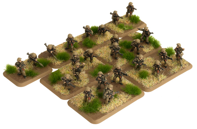 WW3 - East German Mot-Schutzen Platoon (24 figures) - TEG702