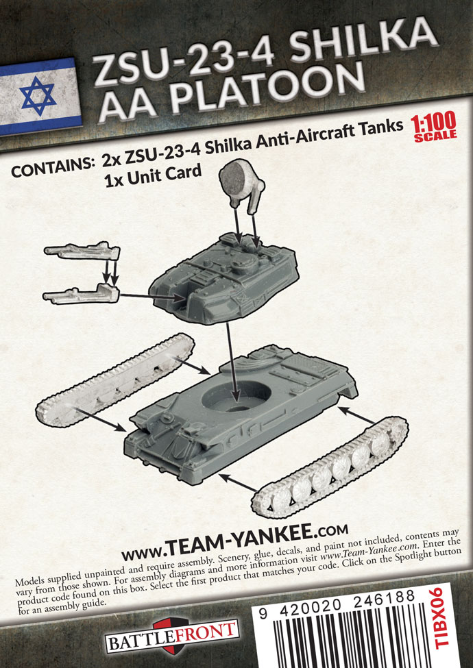 WW3 - ZSU-23-4 Shilka AA Platoon (x2) - TIBX06