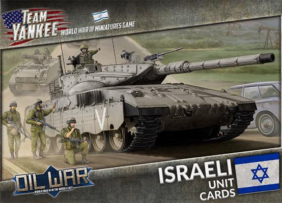 WW3 - Israeli Unit Cards (x27 cards) - TIS901