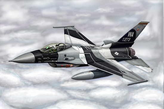 WW3 - Trumpeter - 1:144 - F-16A/C Fighting Falcon Block - TRU03911
