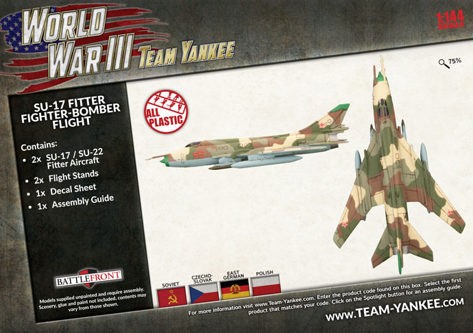 WW3 - SU-17 Fitter Fighter-bomber Flight (TSBX28)