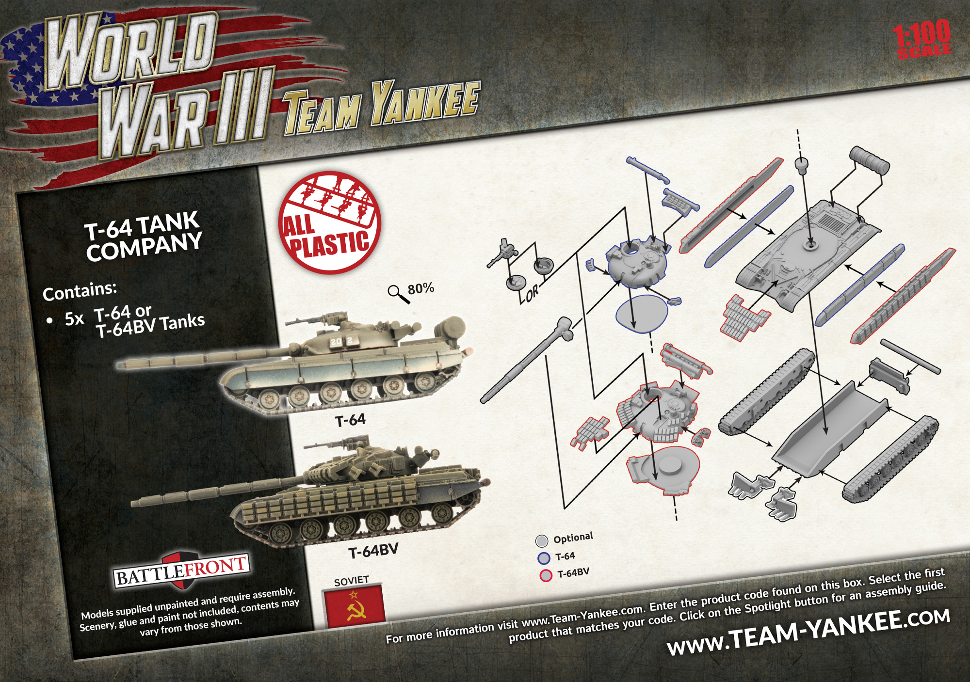 WW3 - T-64 Tank Company - TSBX30