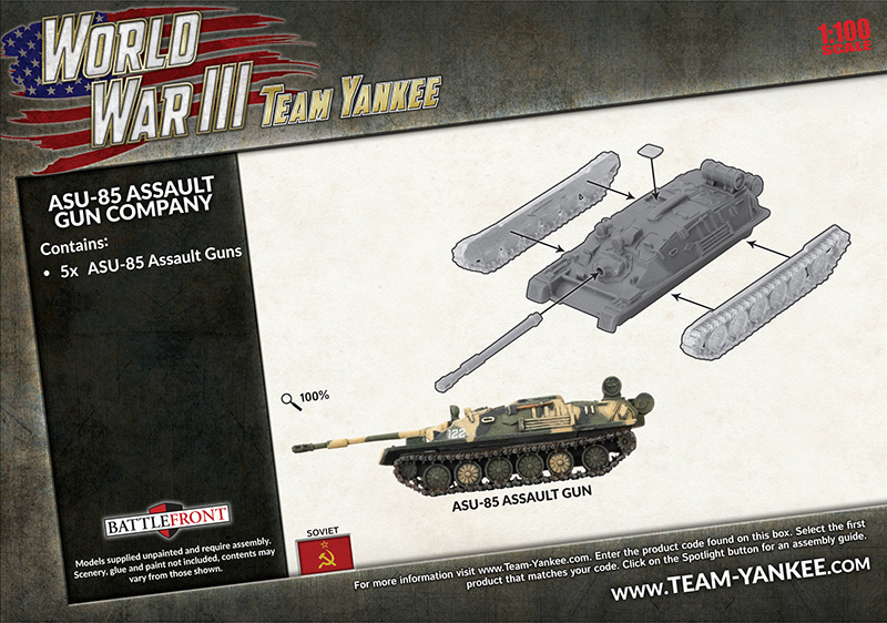 WW3 - ASU-85 Assault Gun Company - TSBX34