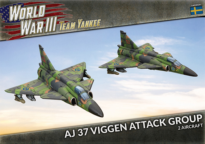 WW3 - AJ 37 Viggen Attack Group (x2) - TSWBX07