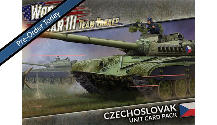 WW3 - Czechoslovak Unit Cards (36 Cards) - WW3-06C